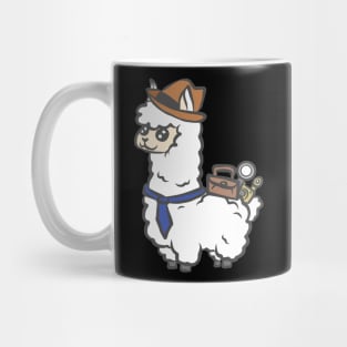 Alpaca Llama Farmer Farmer Funny Mug